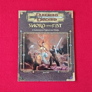 🗡️🥋 Dungeons & Dragons: Sword and Fist – A Guidebook to Fighters and Monks
